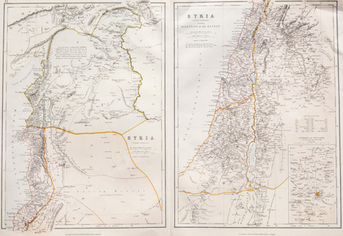 Syria (North Division)
Syria (South Division) 1882